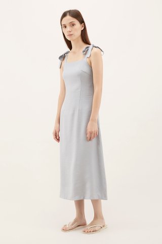 Aileen Tie-strap Midi Dress 