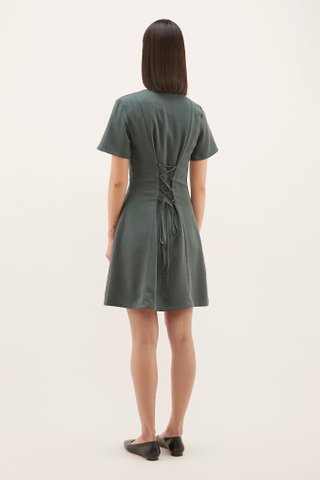 Shanley Back-laced Dress 