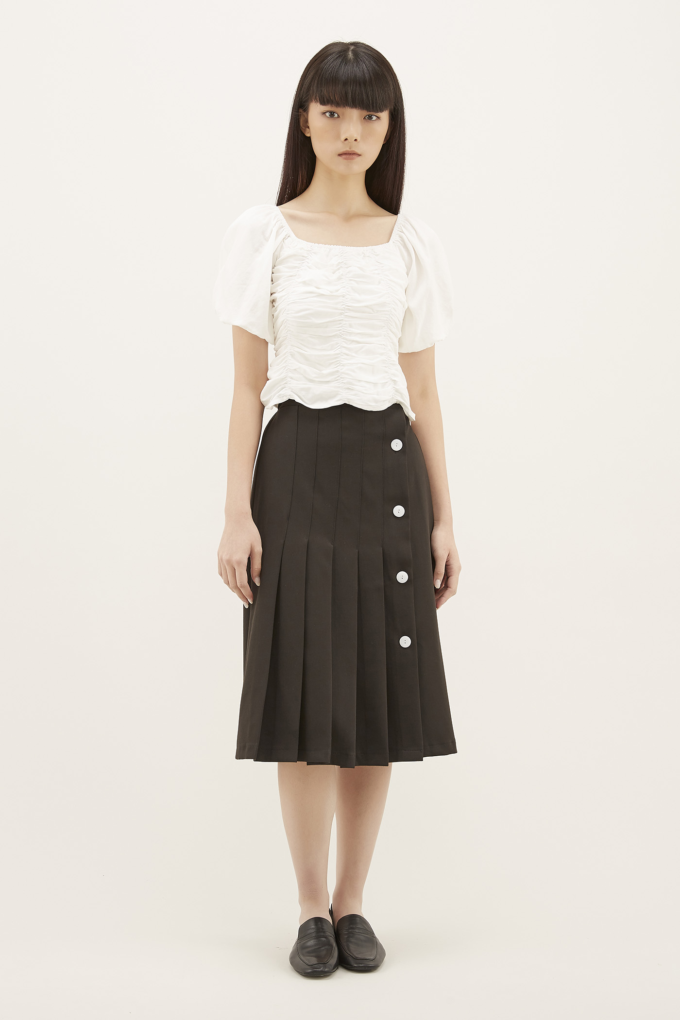 Aleena Pleated Skirt 
