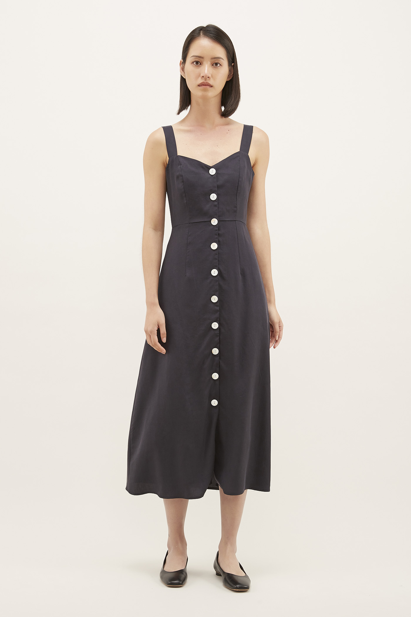 Menora Button-through Dress 