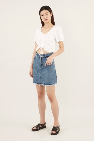 Liona Denim Mini Skirt