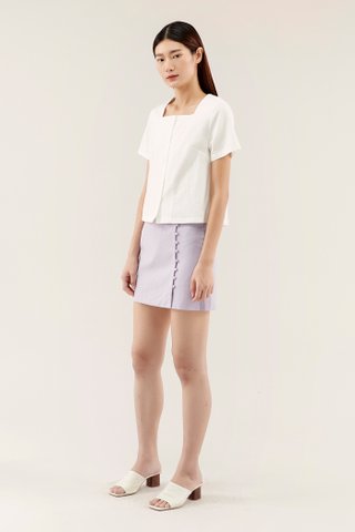Olisa Side-button Skirt
