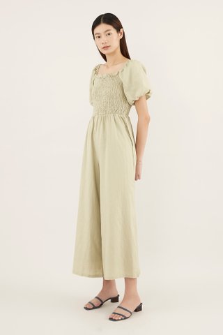 Kelsa Smock Jumpsuit