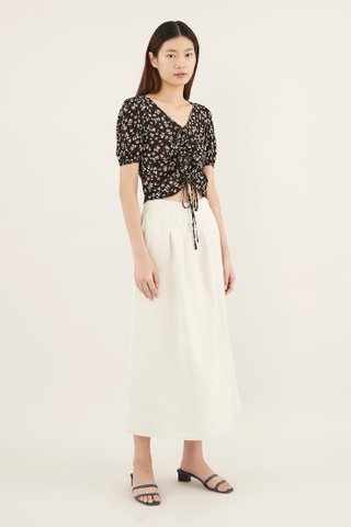 Catryn Ruched Crop Top