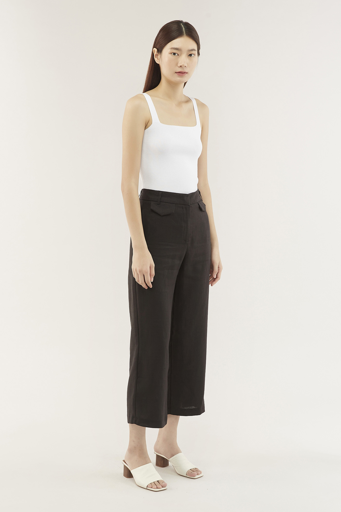 Olaya Double Flap Trousers 