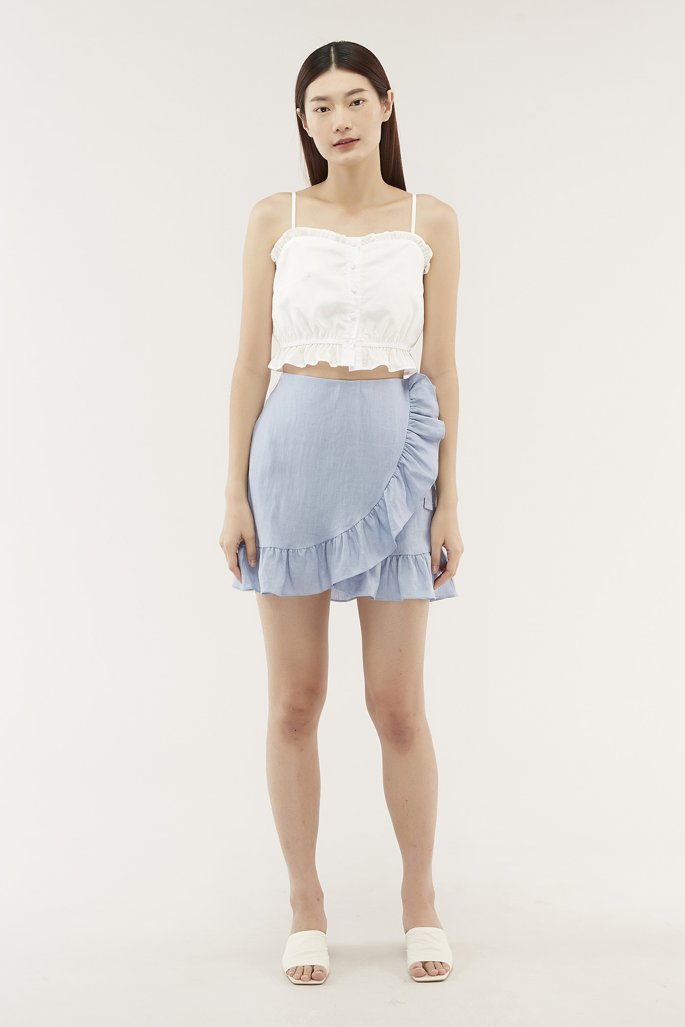 Marice Ruffle-trim Skirt 