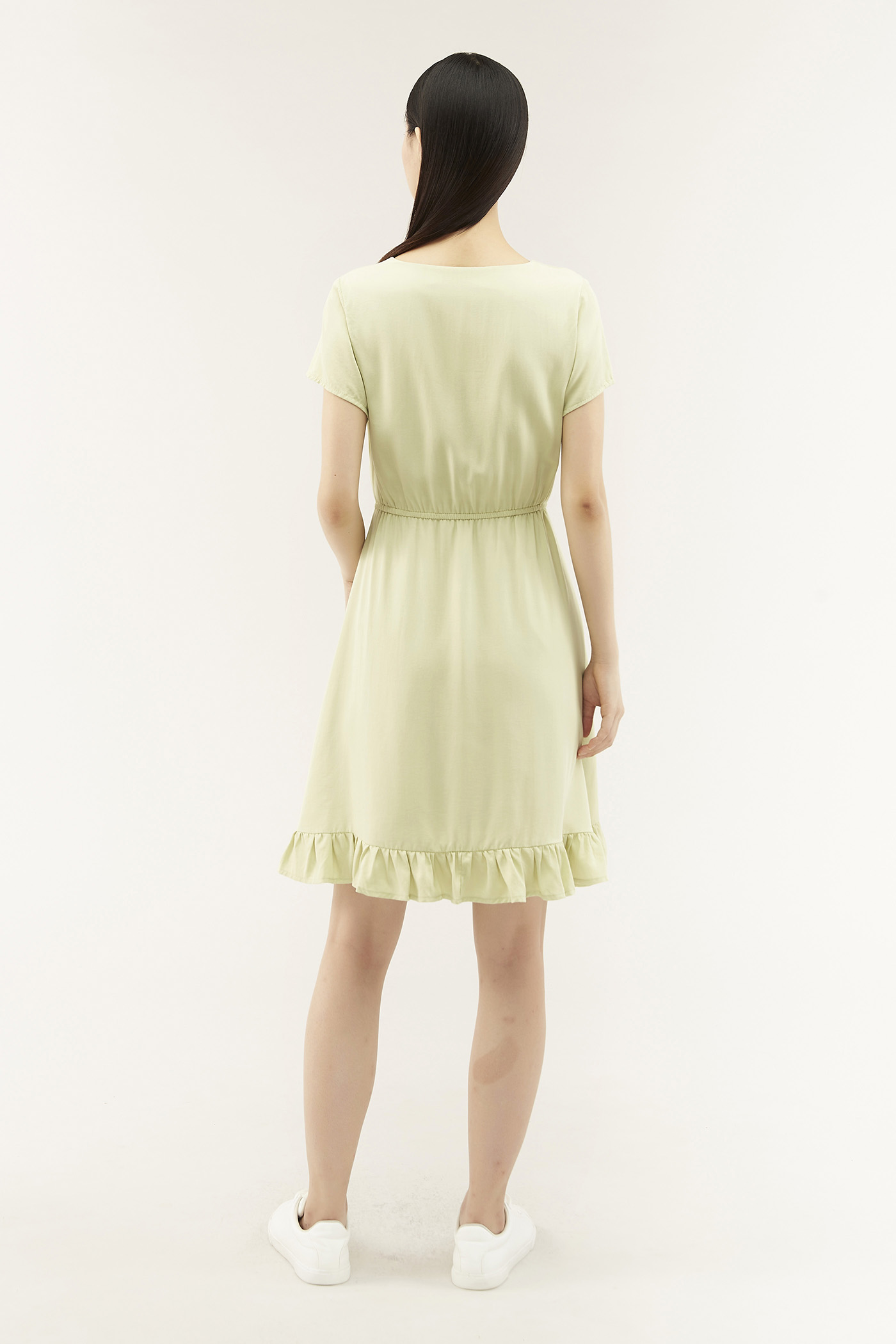 Annisa Frill-trimmed Dress 