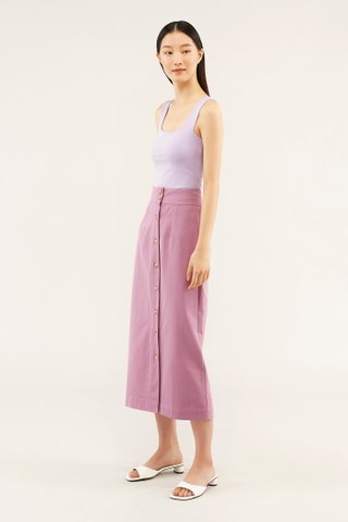 Lovena Button-through Skirt 