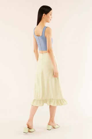 Lavone Frill-trim Skirt 