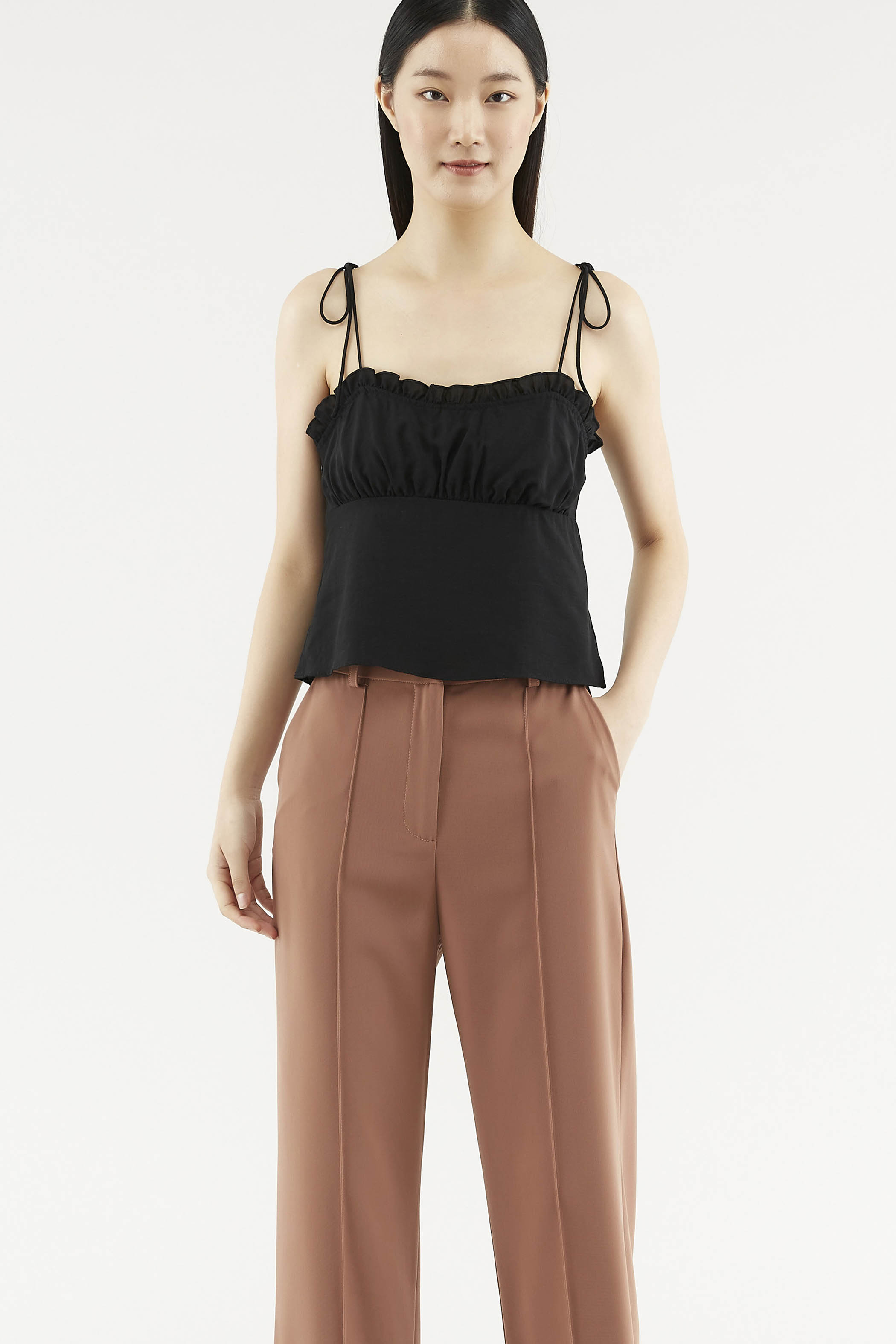 Zoey Frill-trim Top 