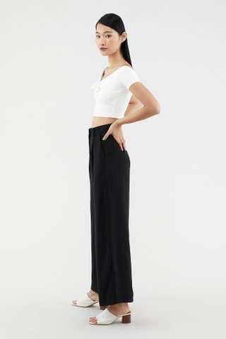 Cordelia Knotted Crop Top