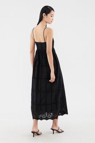 Chelsea Broderie Maxi Dress 