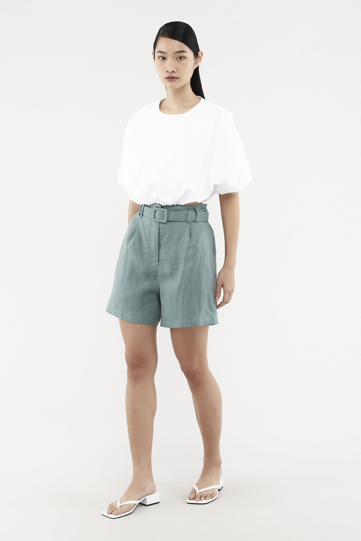Ofilia Linen Shorts 