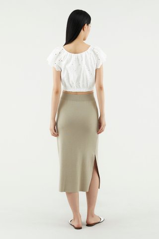 Verlee Knit Pencil Skirt 