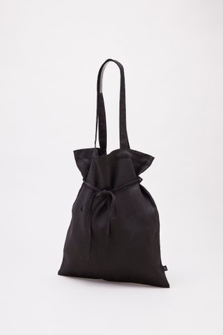 The Linen Belted Tote