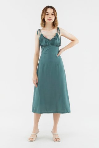 Shalynn Ruched-front Dress 