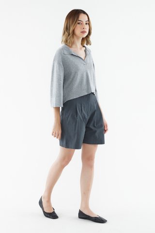 Maysen Collared Knit Top 