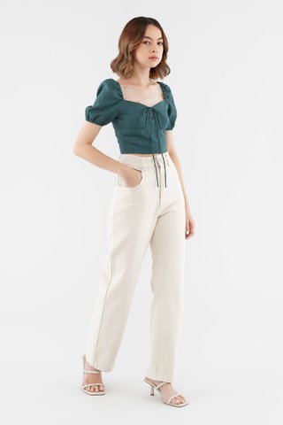 Jearl Tie-Front Blouse