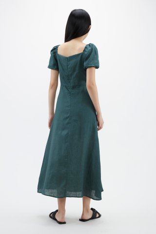 Clarene Tie-Front Dress