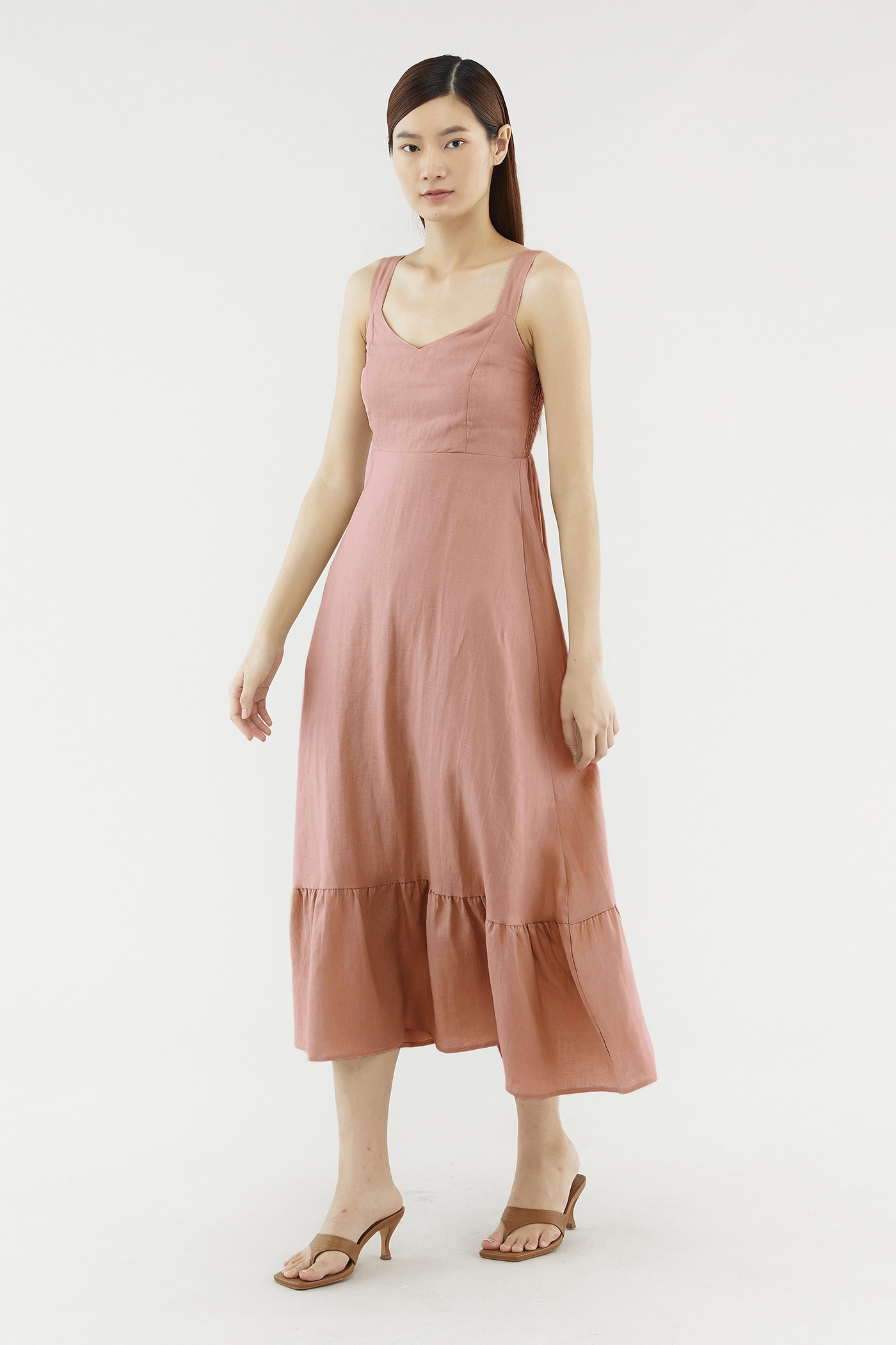 Mirella Linen Dress