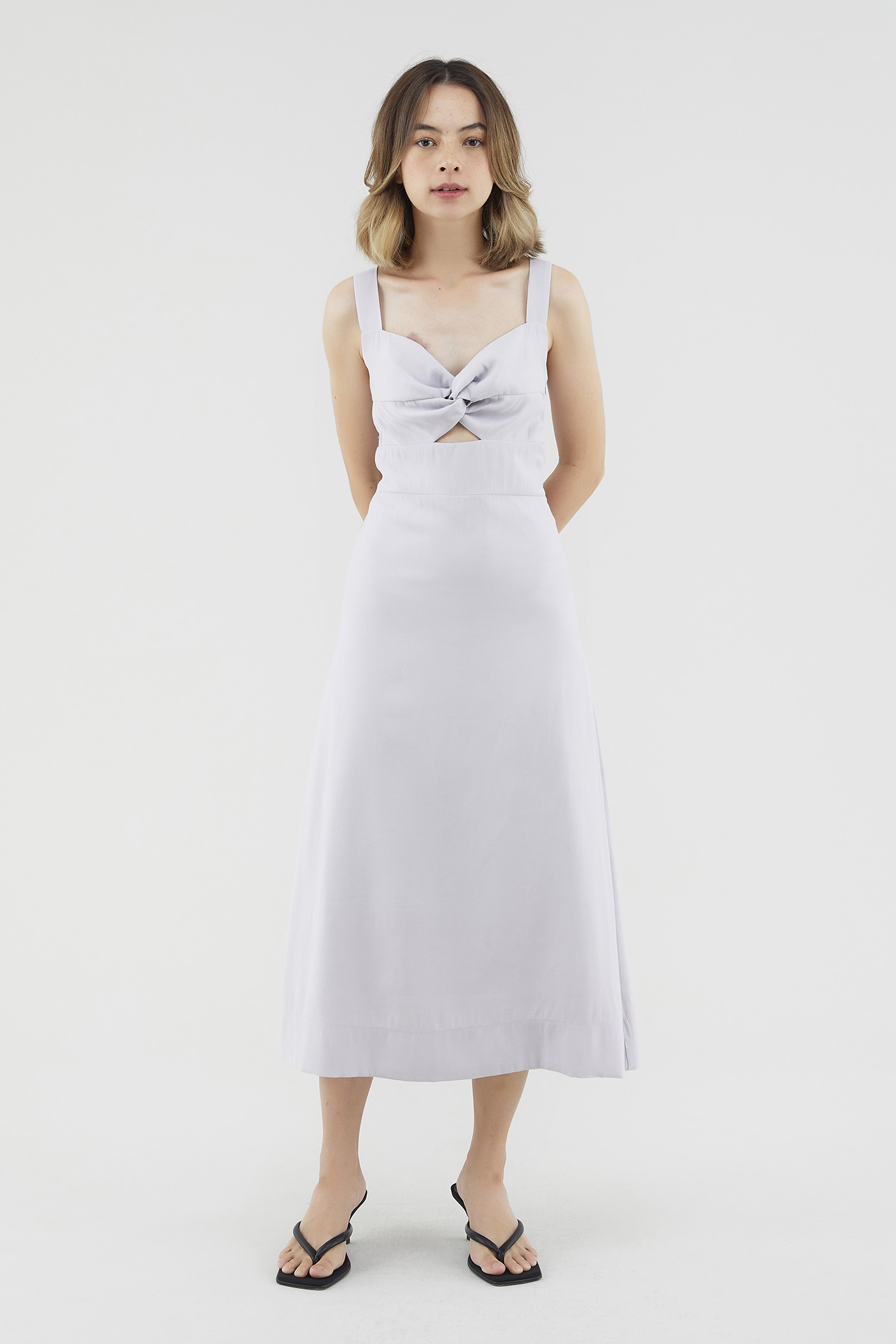 Mariana Knot-Front Dress