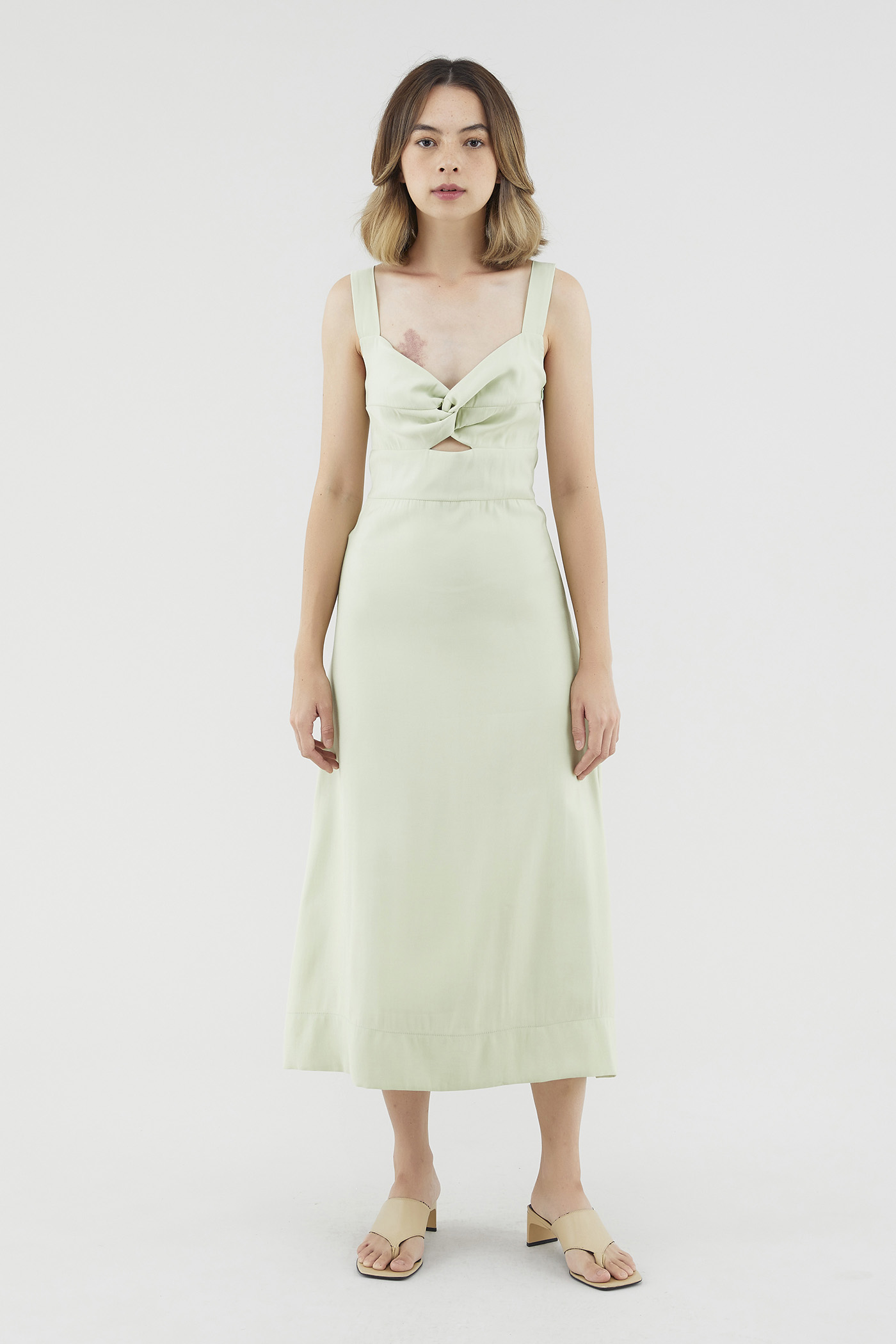 Mariana Knot-Front Dress