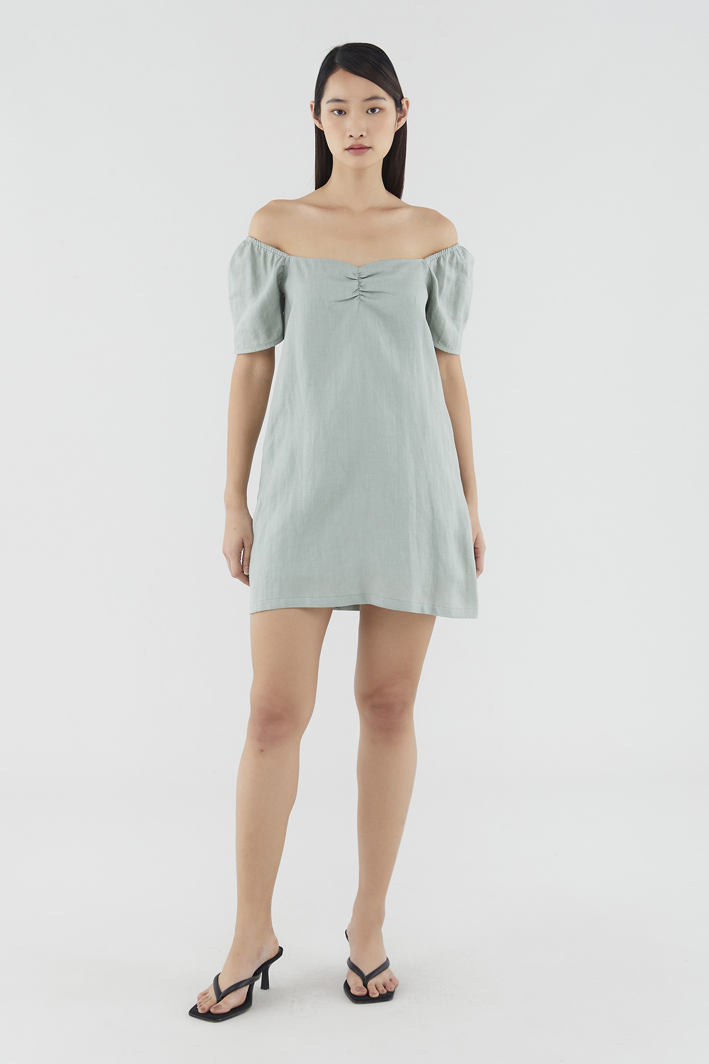 Josilyn Linen Mini Dress