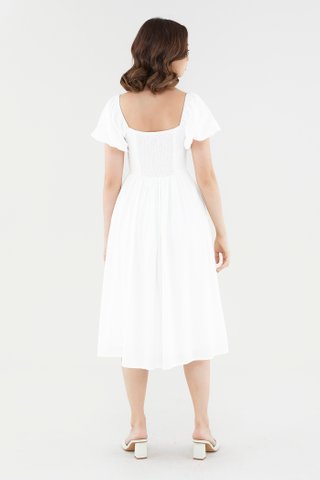 Bethenny Puff-Sleeve Dress