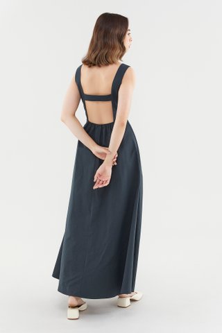 Taria Open-Back Dress