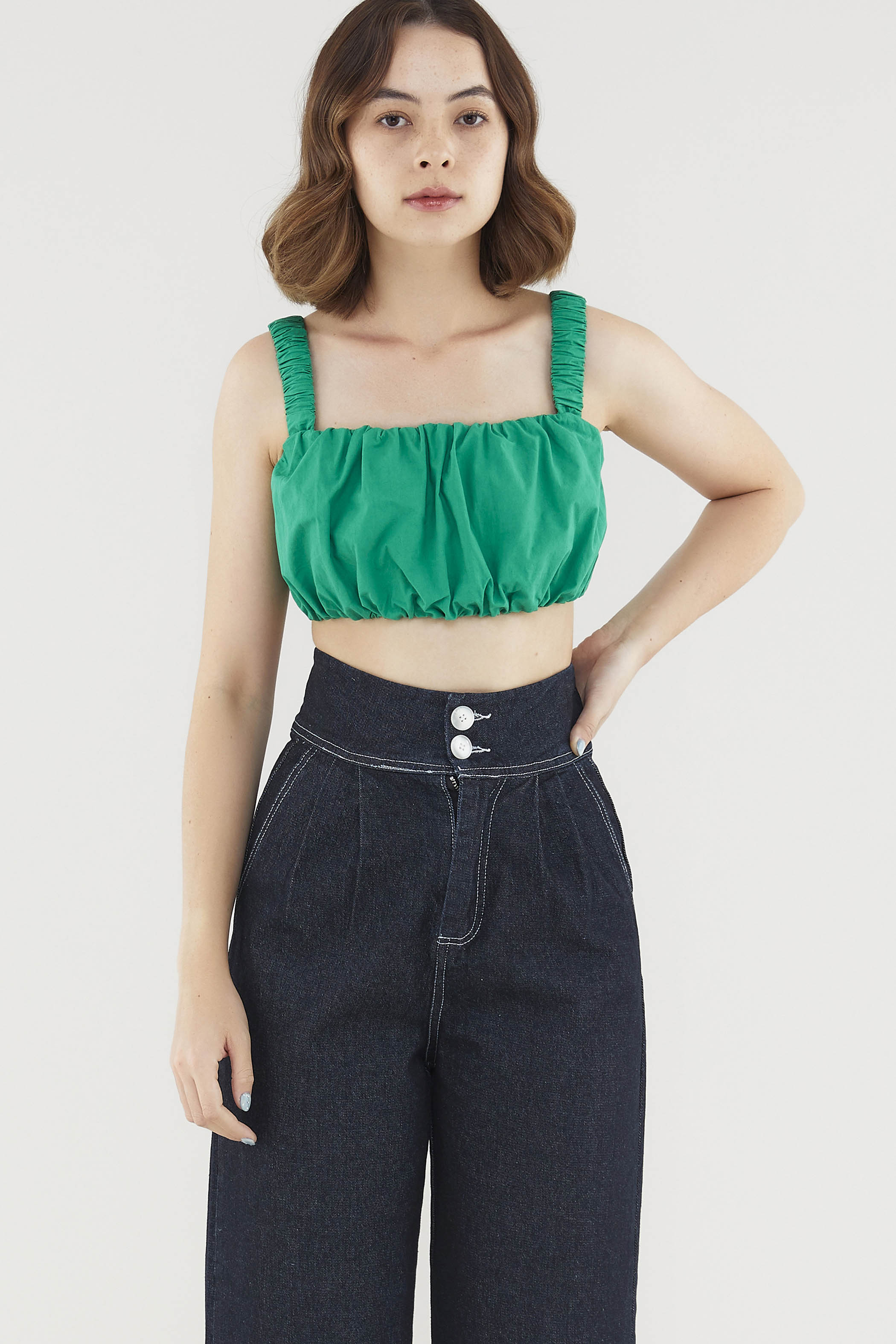 Willow Bubble Crop Top