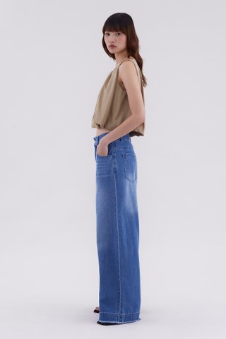 Rukaen Mid-Rise Straight Jeans