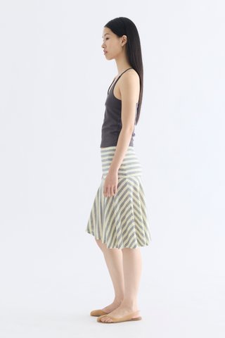 Sydney Asymmetric Swing Skirt