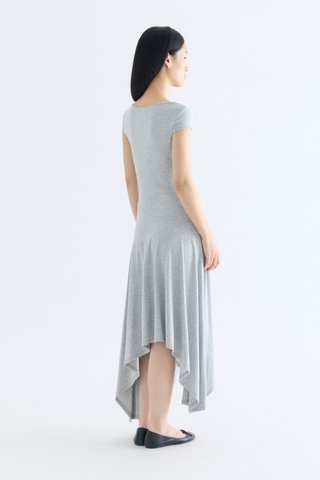 Katniss Asymmetric Hem Dress