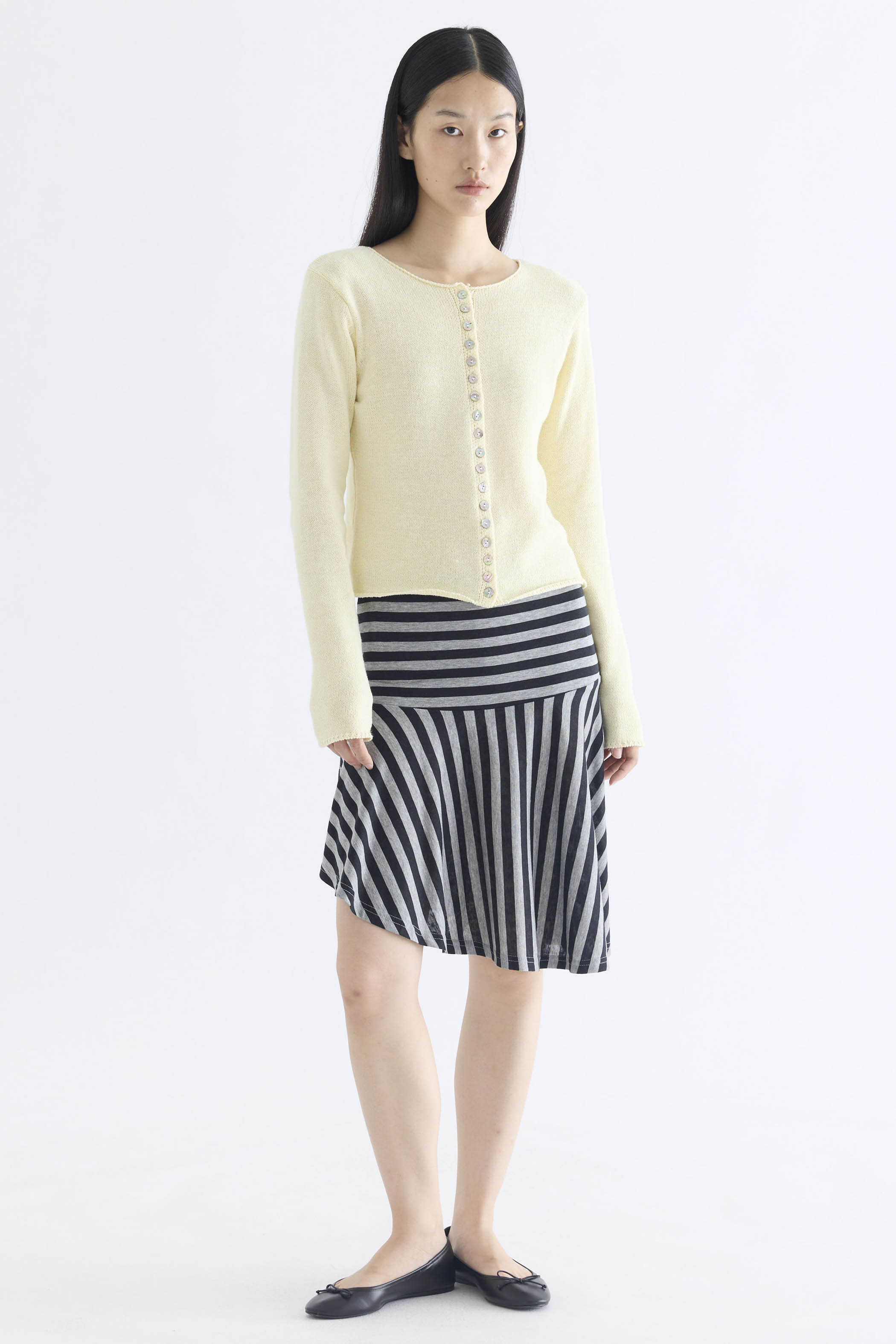 Sydney Asymmetric Swing Skirt