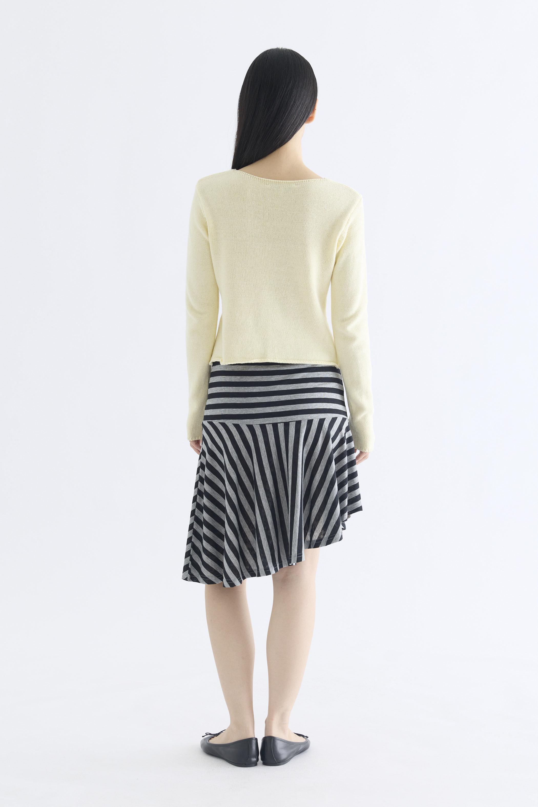 Sydney Asymmetric Swing Skirt