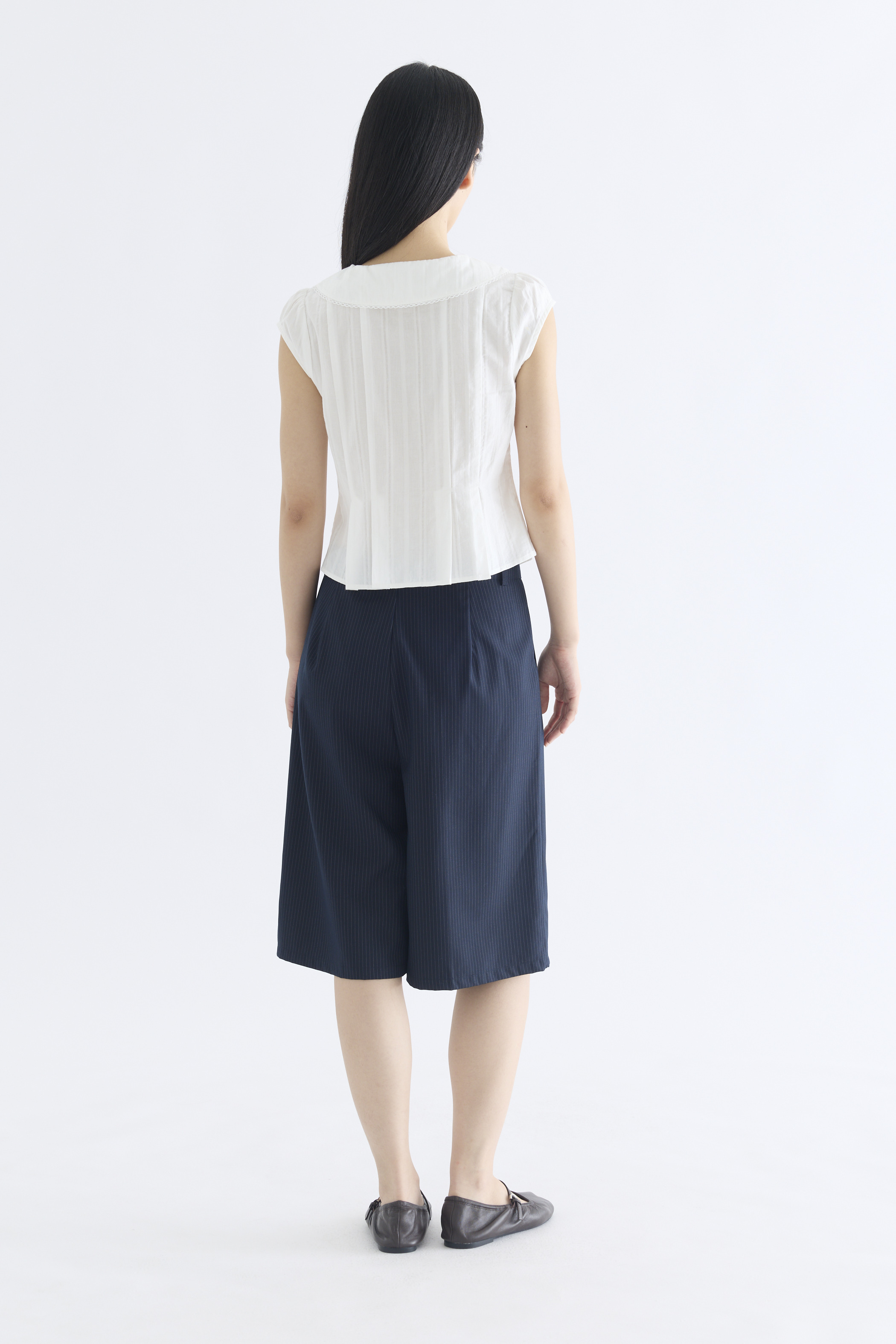 Penny Mid-Rise Pleat Berms