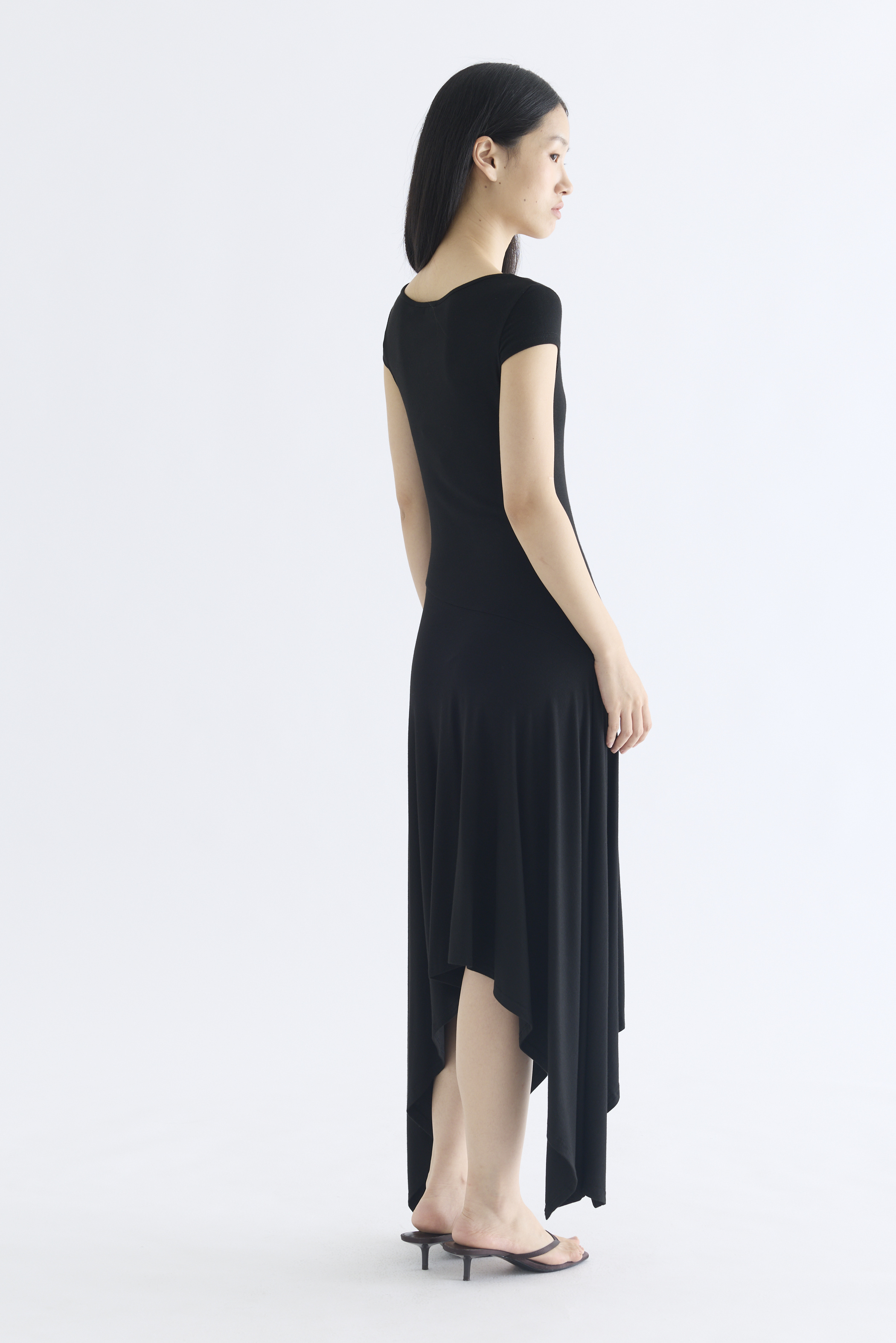 Katniss Asymmetric Hem Dress